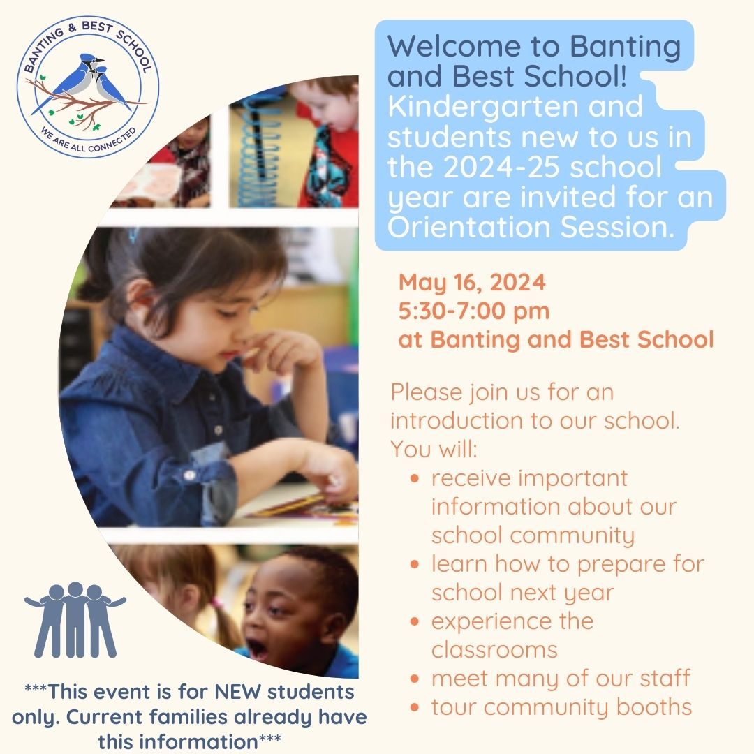 Welcome to Banting and Best School